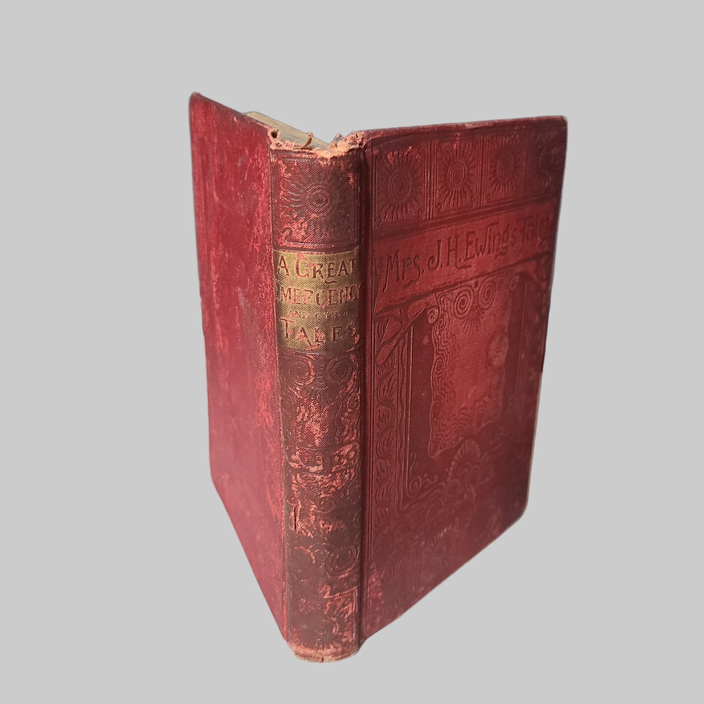 HC A Great Emergency And Other Tales by Juliana Horatia Ewing - Copyright 1889 - USED