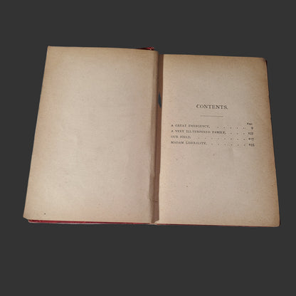 HC A Great Emergency And Other Tales by Juliana Horatia Ewing - Copyright 1889 - USED