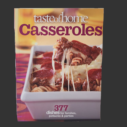 SC TasteOfHome Casseroles - Copyright 2011 - USED