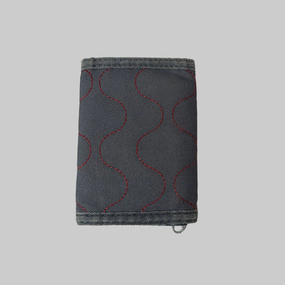 Puma Sport Lifestyle Gray & Red Trifold Wallet - USED