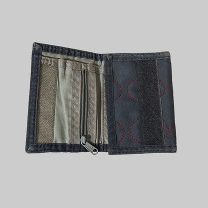 Puma Sport Lifestyle Gray & Red Trifold Wallet - USED