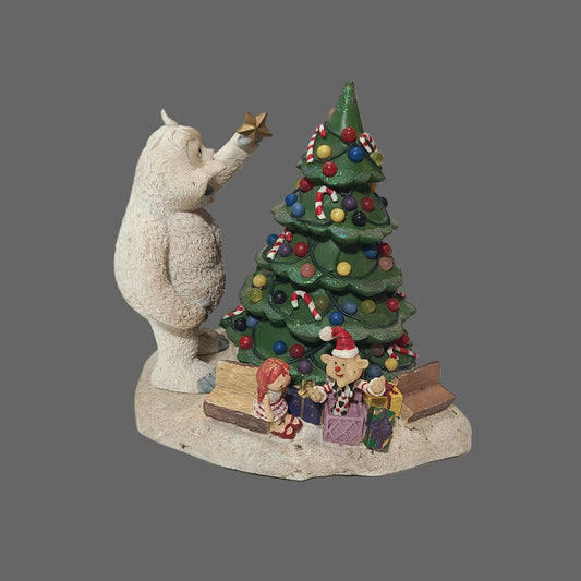 Hawthorne Village - Bumble & Christmas Town Tree - See Description - AS IS