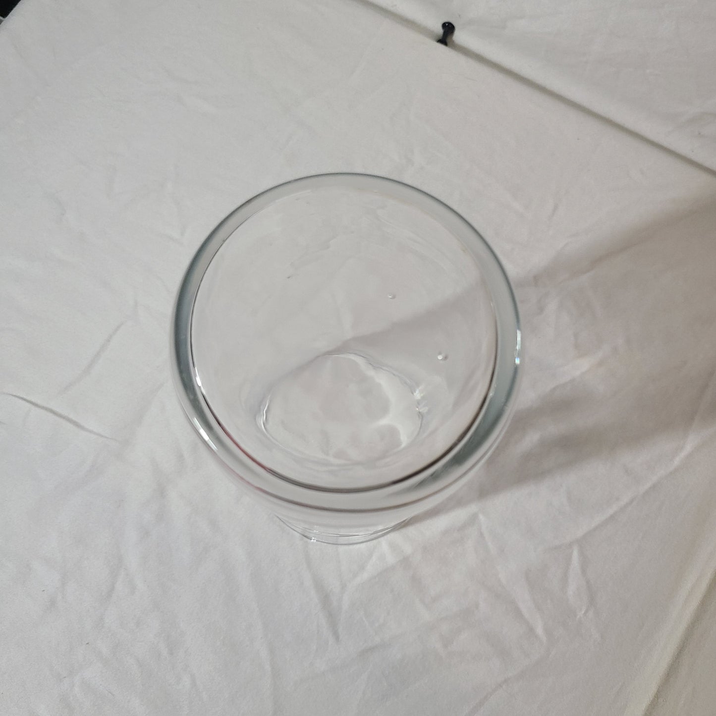 Acrylic Cylinder Plastic "Joy" Vase - USED