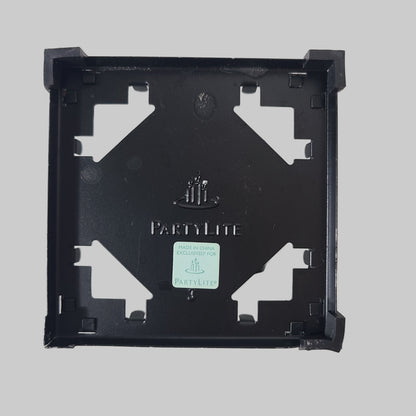 Set of 2 PartyLite Change-O-Luminary Candle Holders - No Covers - USED