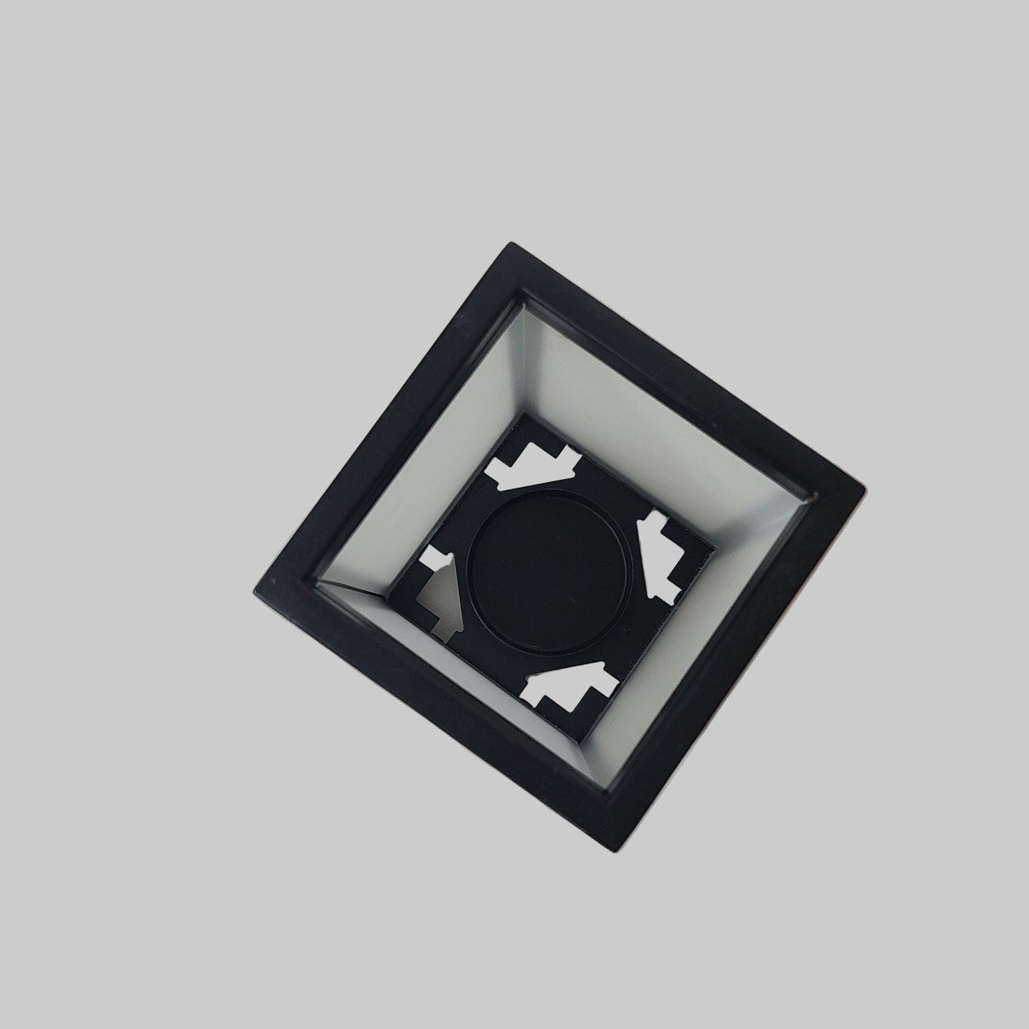 Set of 2 PartyLite Change-O-Luminary Candle Holders - No Covers - USED