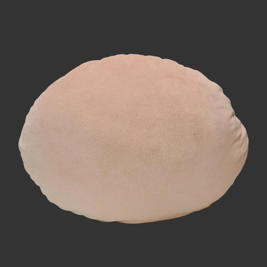 Pink Oval Plush Pillow - LIKE NEW