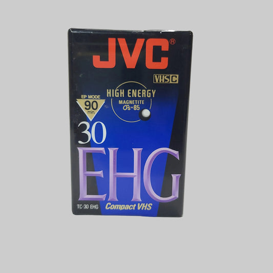 JVC Extra High Energy TC-30 VHS-C Compact Videotape - NEW