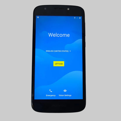 Motorola Moto E5 Play Blue Smartphone - Tested - USED