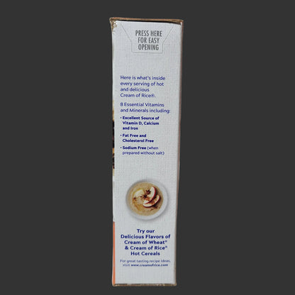 Cream of Rice Gluten Free Hot Cereal - NEW