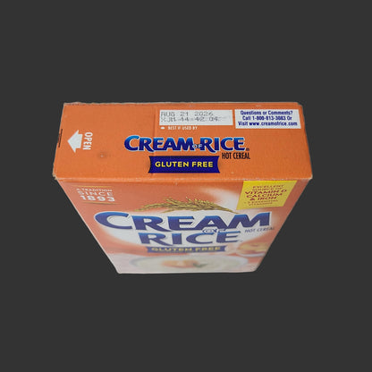 Cream of Rice Gluten Free Hot Cereal - NEW