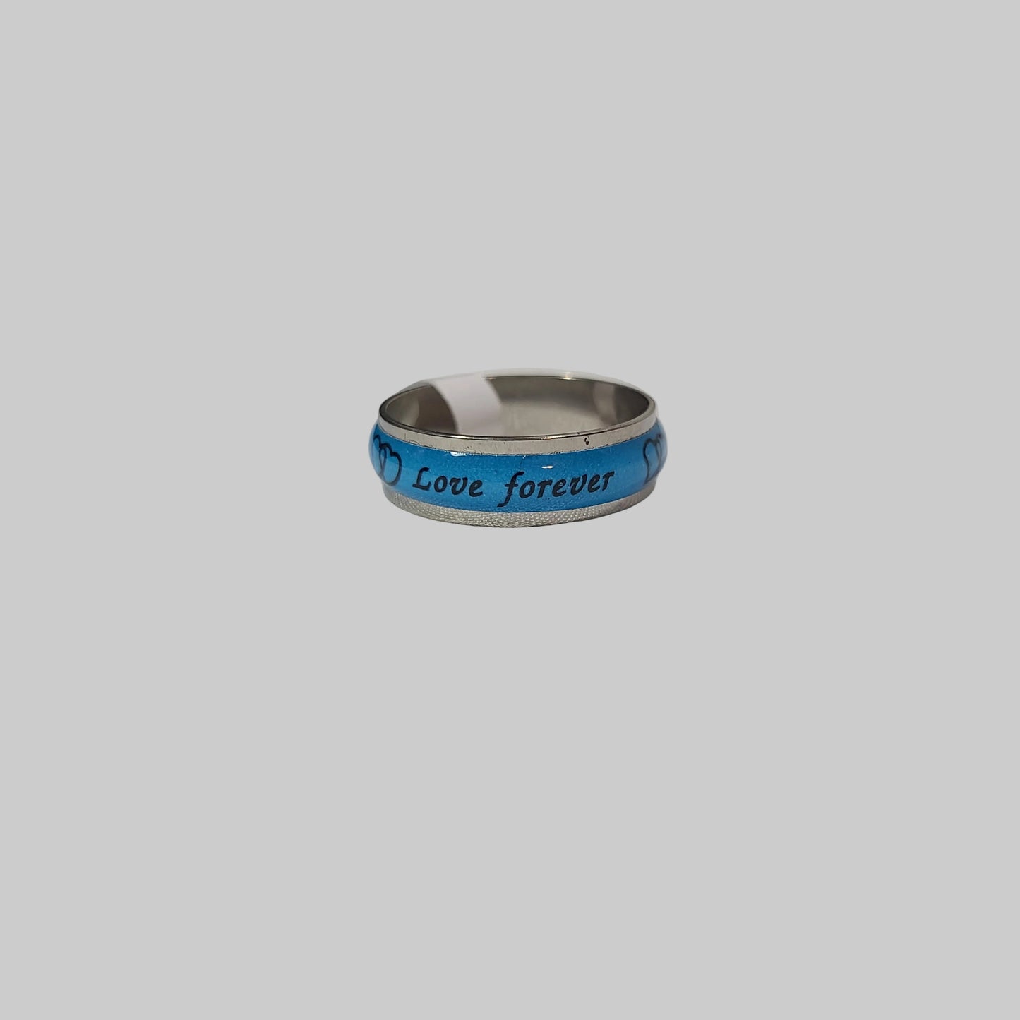 Multicolor Love Forever Stainless Steel Ring - NEW