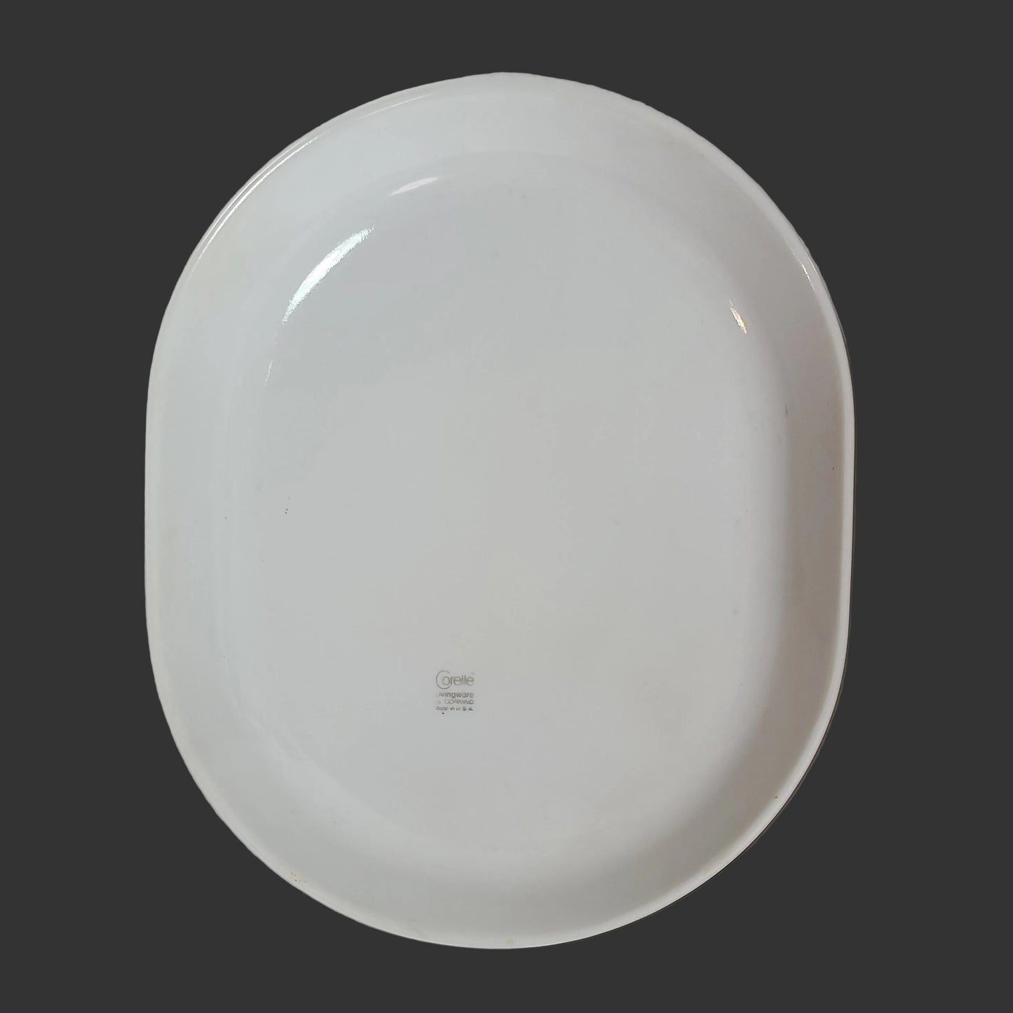 VTG Corelle Crazy Daisy Spring Blossom Oval Serving Platter - USED