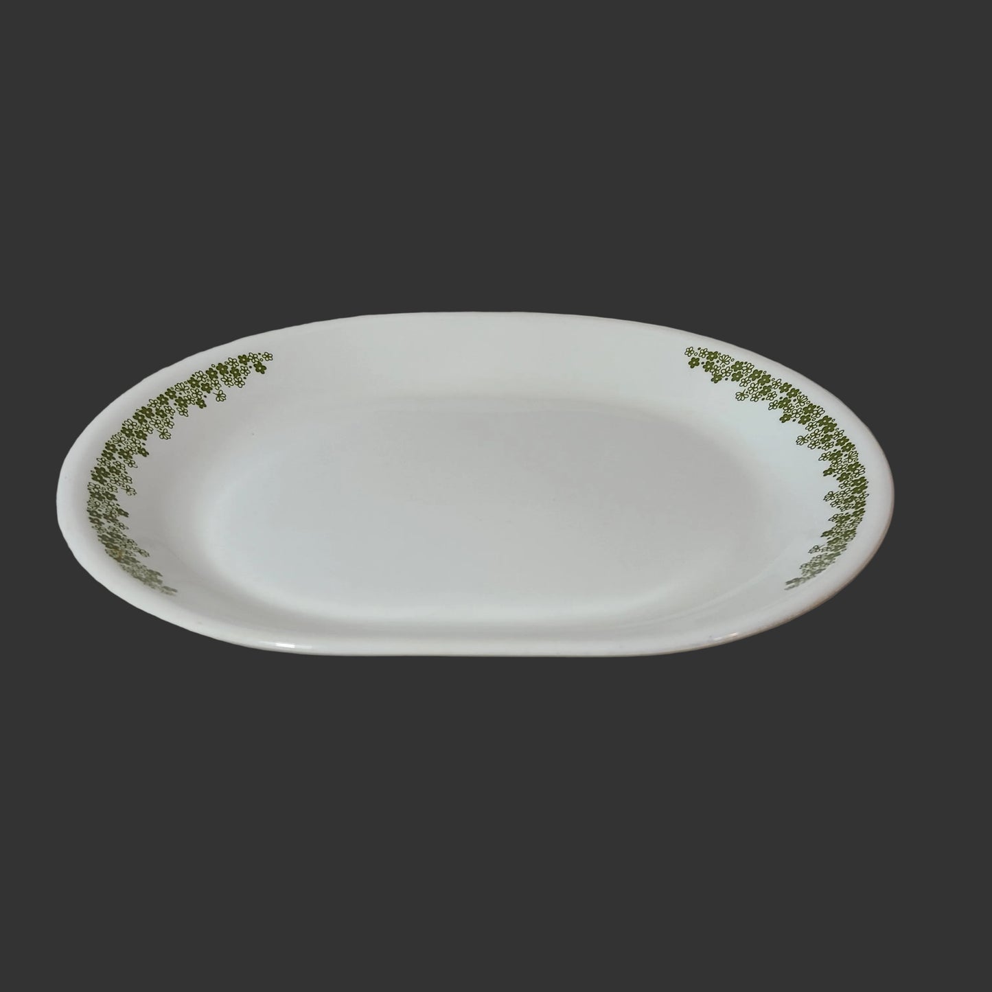 VTG Corelle Crazy Daisy Spring Blossom Oval Serving Platter - USED