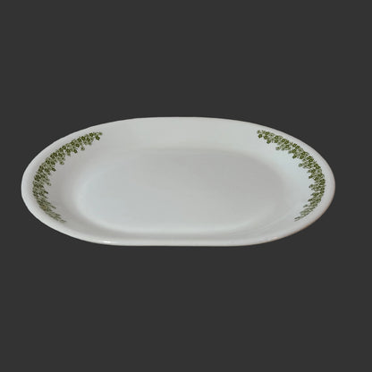 VTG Corelle Crazy Daisy Spring Blossom Oval Serving Platter - USED
