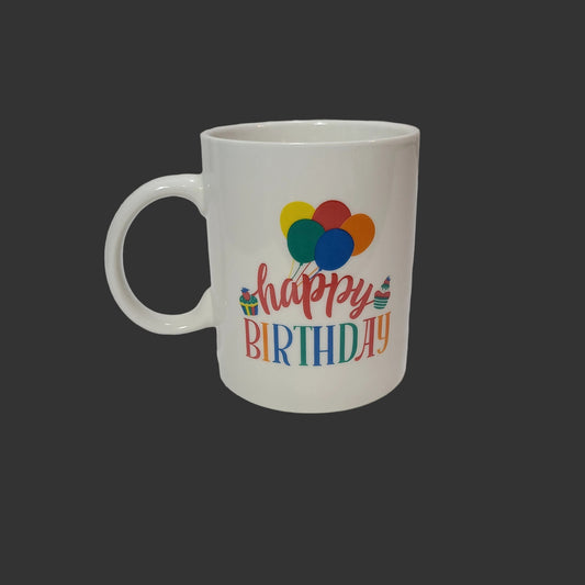 Kitchen & Co. Happy Birthday Coffee Mug - NEW