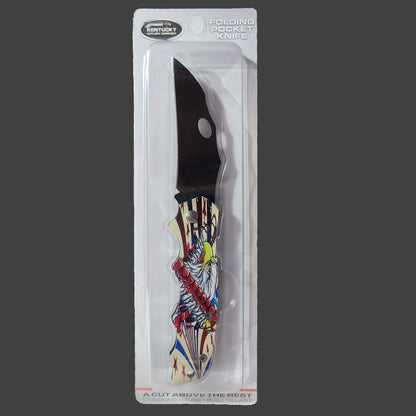 Kentucky Cutlery Company Eagle Folding Pocketknife - NEW