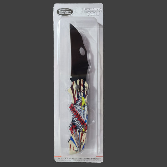 Kentucky Cutlery Company Eagle Folding Pocketknife - NEW