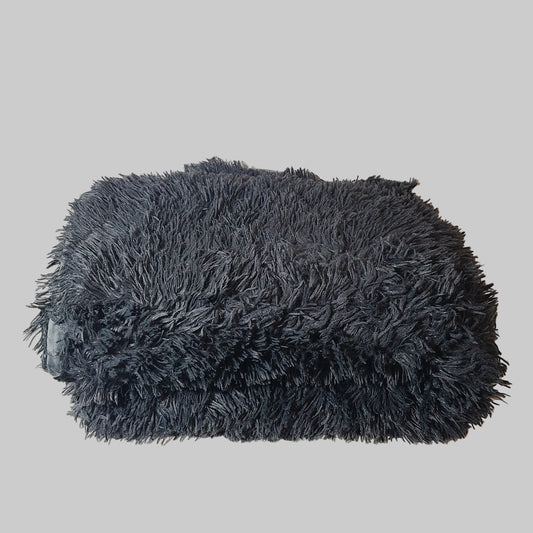 Dark Gray Duvet Cover - King - USED