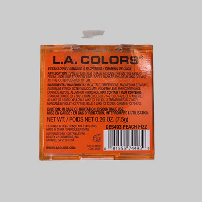 L.A. Colors Peach Fizz Eye Palette - NEW