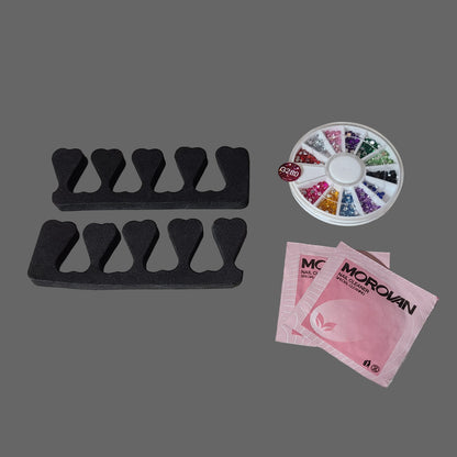 Morovan Professional Nail System Miscellaneous Bundle - Some Used Product - AS IS