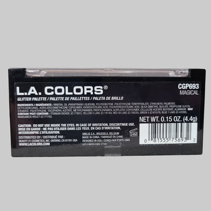 L.A. Colors Glitter Palette - Magical - NEW