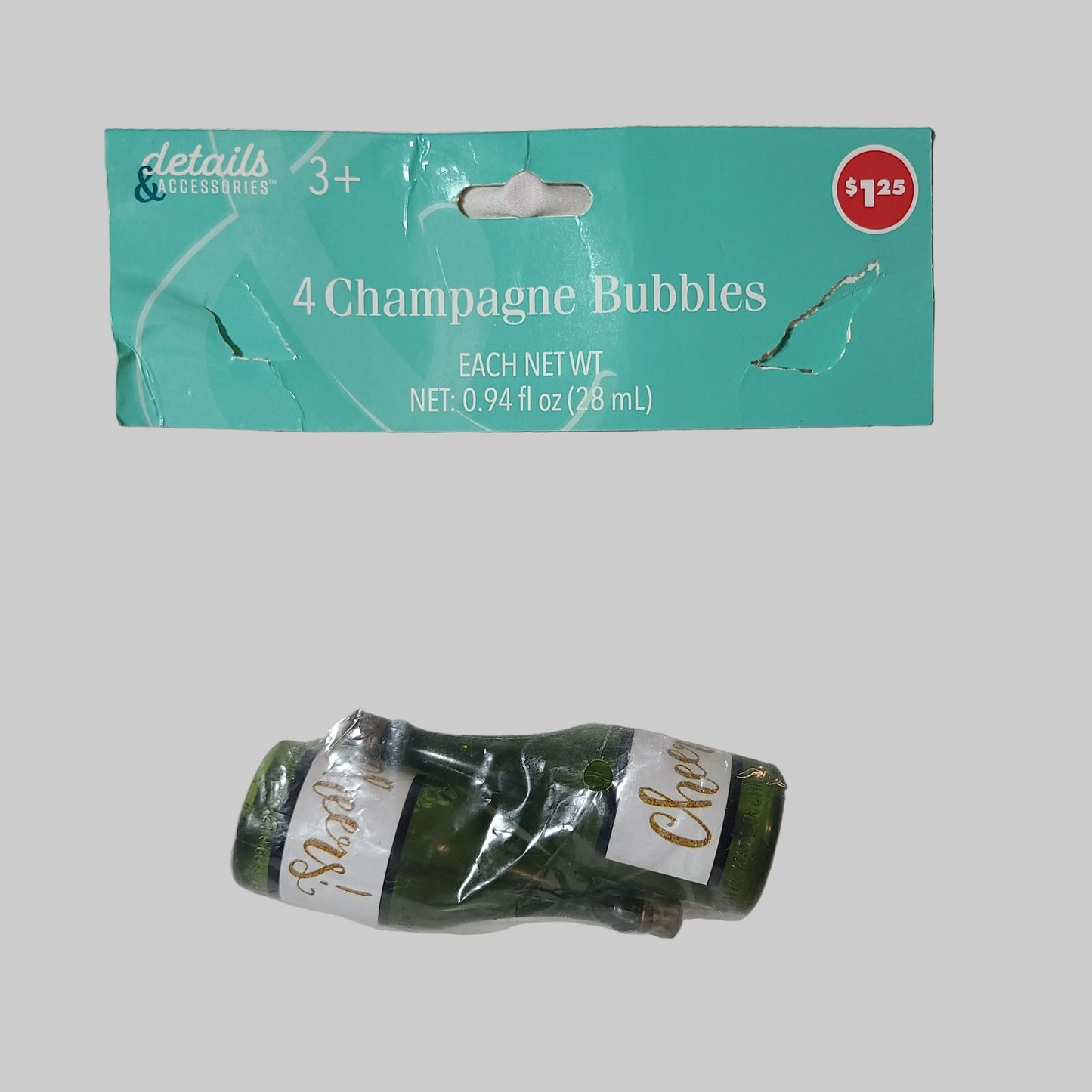 2 Pack Details & Accessories Champagne Bubbles - NEW