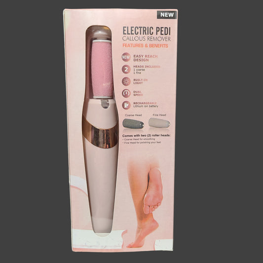 Electric Rechargeable Pedi Callous Remover - NEW