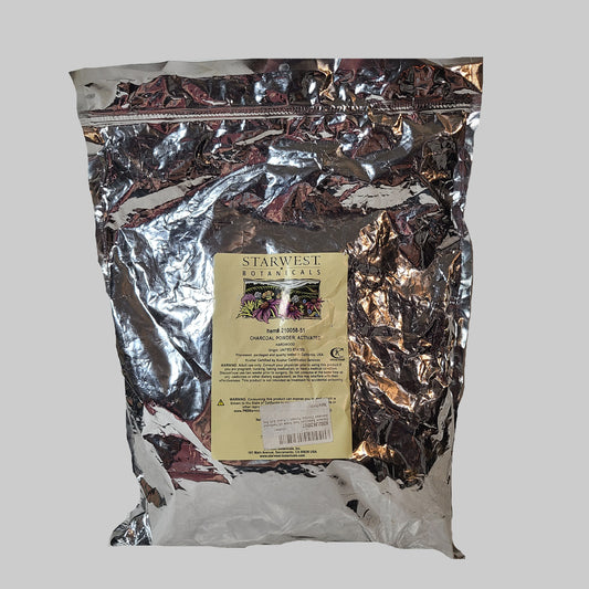Starwest Botanicals 1LB Activated Charcoal Powder - Hardwood - NEW