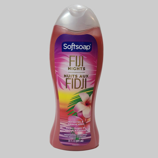 Softsoap Fiji Nights Moisturizing Body Wash - Red Berries & Hibiscus - NEW