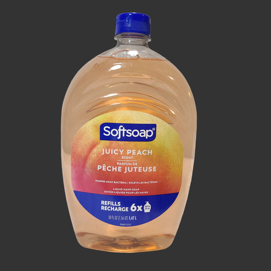 Softsoap Juicy Peach Liquid Hand Soap Refill - NEW
