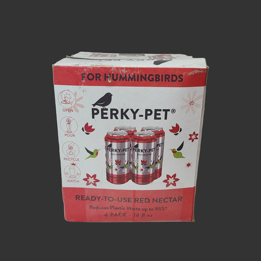 4PK Perky-Pet Ready-To-Use Red Nectar - NEW