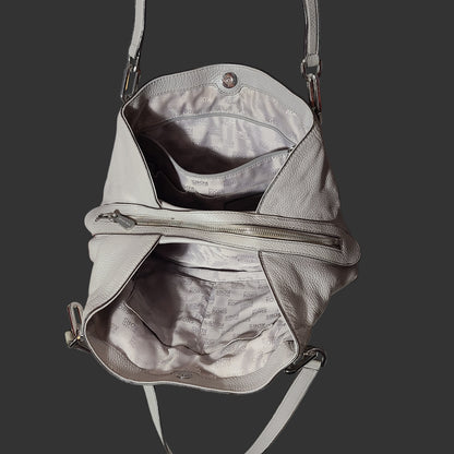 Michael Kors Gray Leather Purse - USED