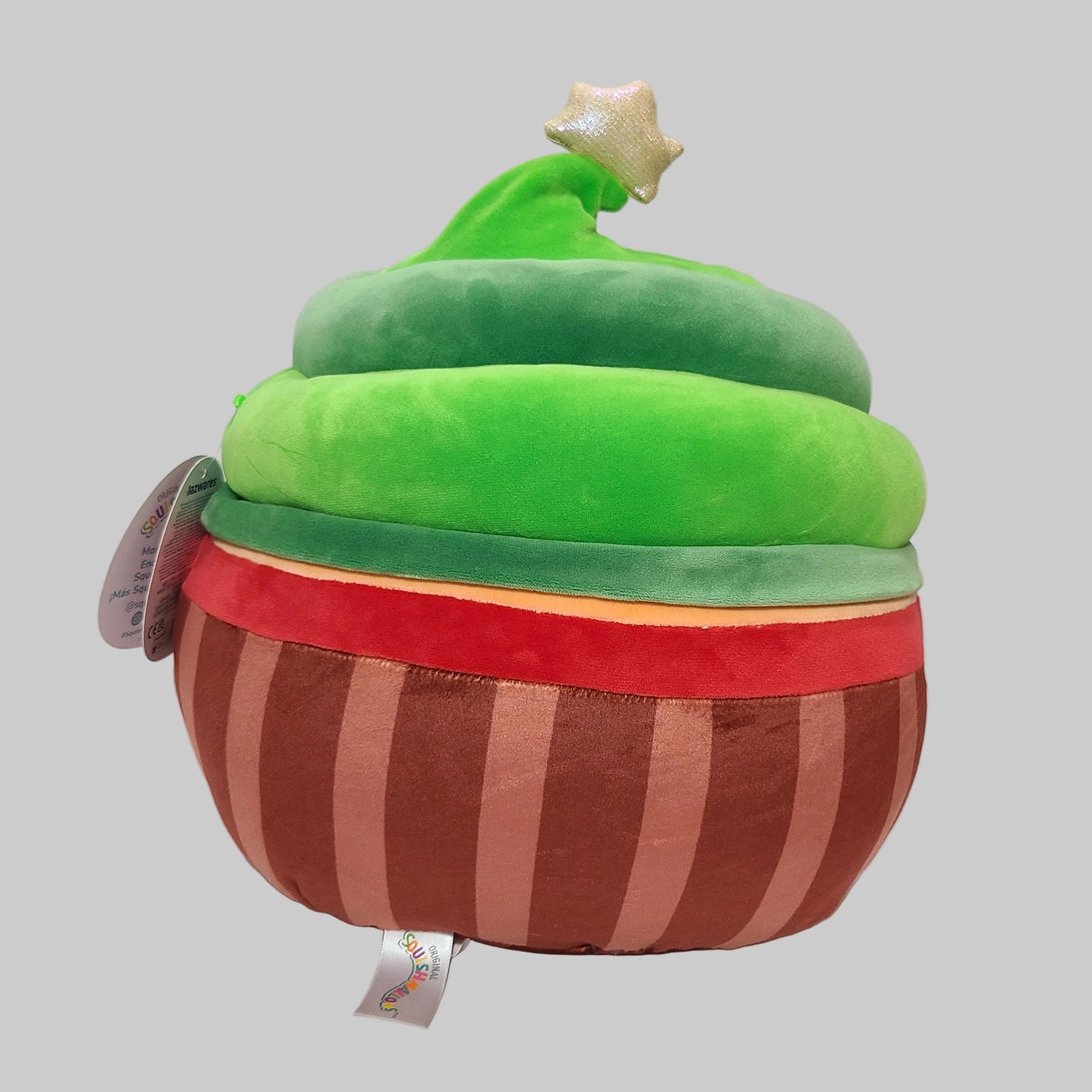 Original Squishmallows - Myla the Christmas Tree Cupcake - NEW