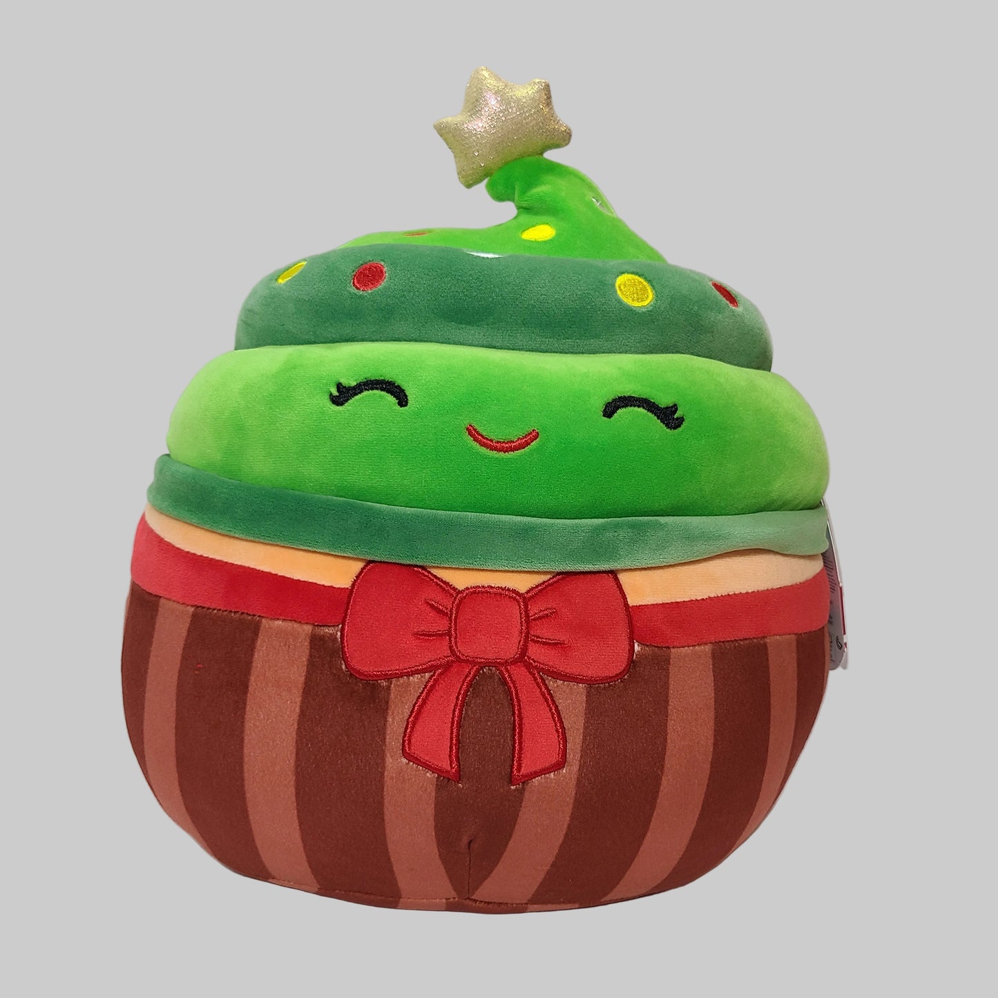 Original Squishmallows - Myla the Christmas Tree Cupcake - NEW