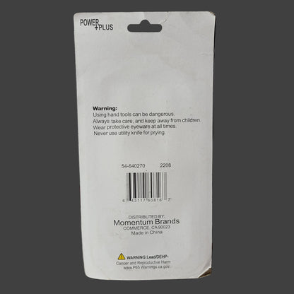 2 Pack Power+Plus Orange & Yellow Utility Knife - NEW