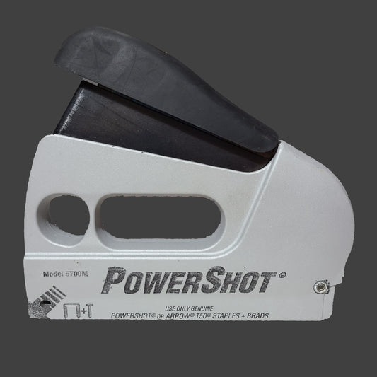 PowerShot 2-In-1 Staple Gun - T50 Staples & 18GA Brad Nails - USED