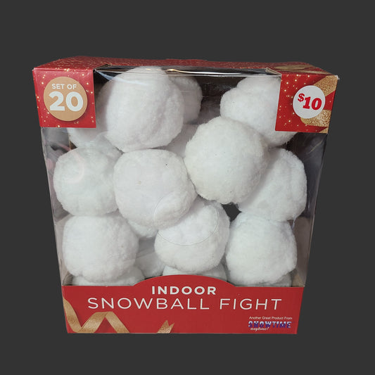 27PK Indoor Snowball Fight Snowballs - USED